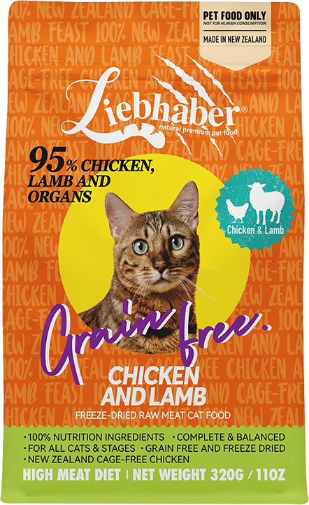 Liebhaber 凍乾貓糧 雞肉+羊肉 320g