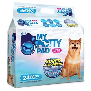 My Potty Pad Lite 經濟裝 殿堂吸寵物尿墊 原味 三尺(90x60cm) 24枚 LMPP024