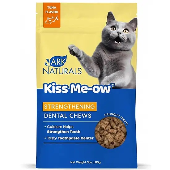 美國 ARK NATURALS 貓小食 Kiss Me-ow 吞拿魚健齒夾心 170g