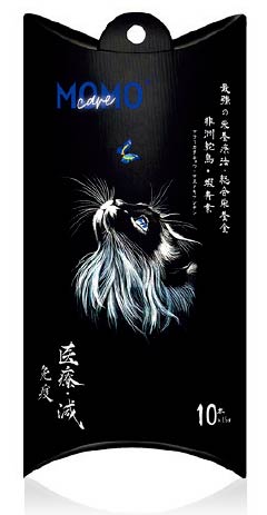MomoCare 貓小食 功能性主食軟肉泥 [免疫保護] 非洲鴕鳥+蝦青素 15*10條