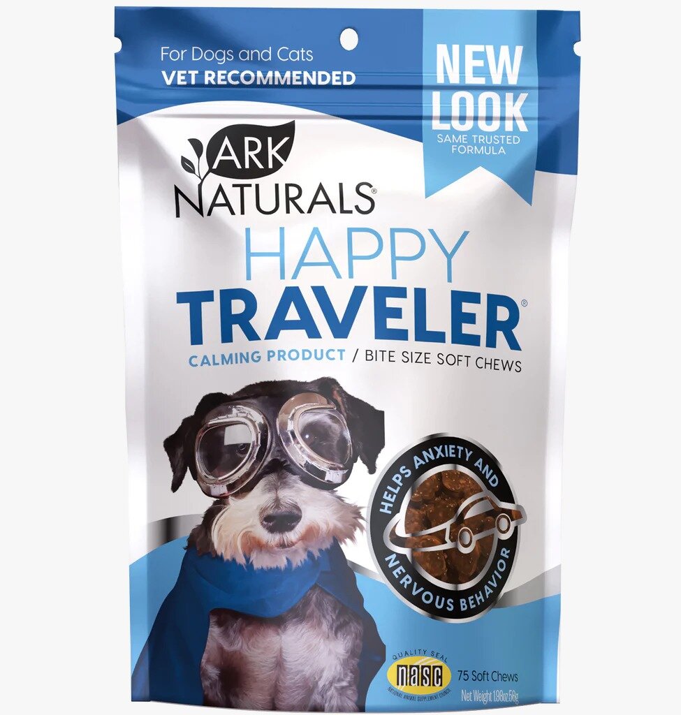 美國 ARK NATURALS 愉悅旅行者舒緩鎮定軟咀嚼片(抗焦慮) Happy Traveler Calming 1.98oz