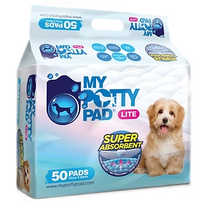 My Potty Pad Lite 經濟裝 殿堂吸寵物尿墊 原味 兩尺(45x60cm) 50枚 LMPP050