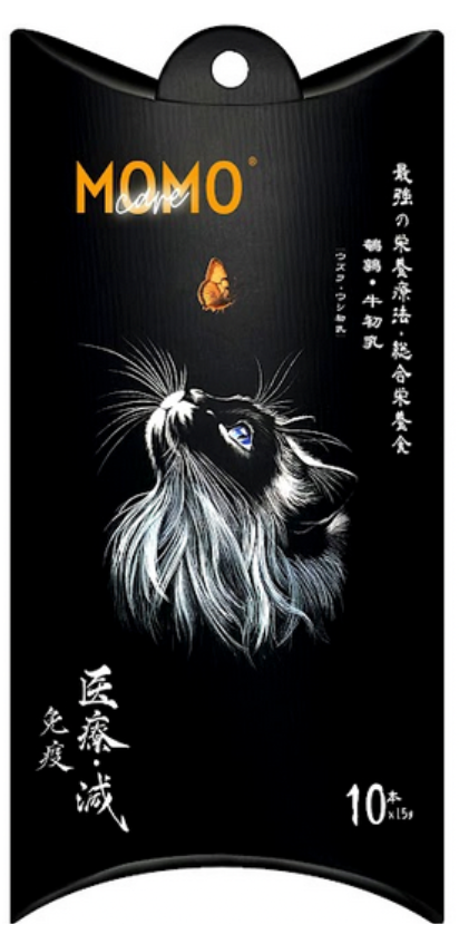 MomoCare 貓小食 功能性主食軟肉泥 [免疫保護] 鵪鶉+牛初乳 15*10條