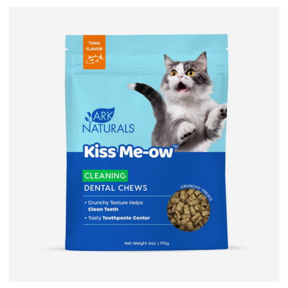 美國 ARK NATURALS 貓小食 Kiss Me-ow 吞拿魚潔齒夾心 170g