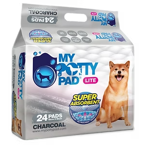 My Potty Pad Lite 經濟裝 殿堂吸寵物尿墊 活性炭 原味 三尺(90x60cm) 24枚 LMPPC024