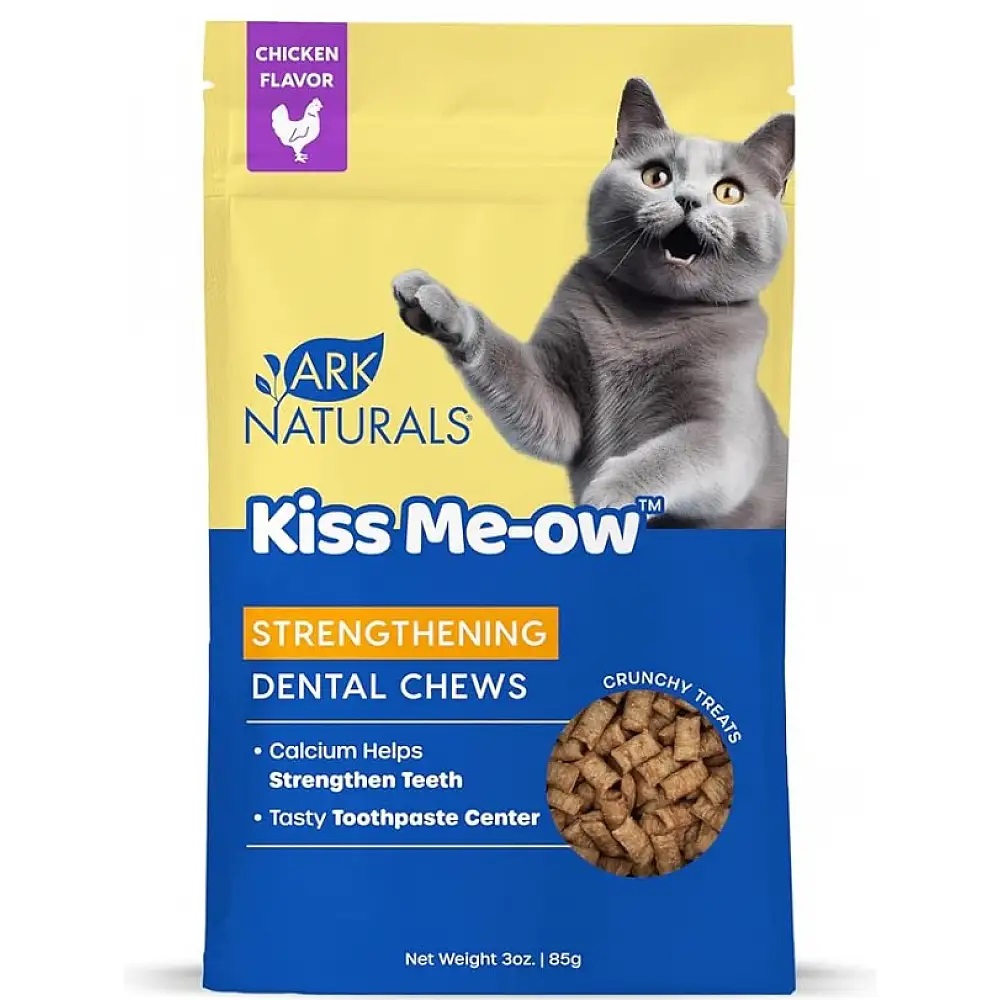 美國 ARK NATURALS 貓小食 Kiss Me-ow 雞肉健齒夾心 170g