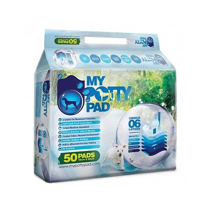 My Potty Pad 殿堂吸寵物尿墊 原味 兩尺(45x60cm) 50枚 MPP050