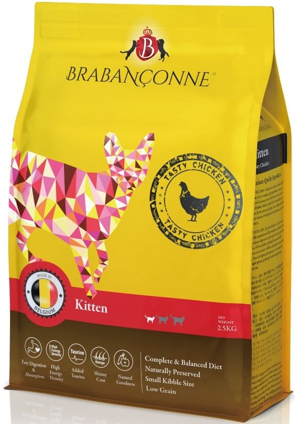 Brabanconne 爸媽寵 日常系列 成貓糧 雞肉配方 20kg 001941 (白袋)