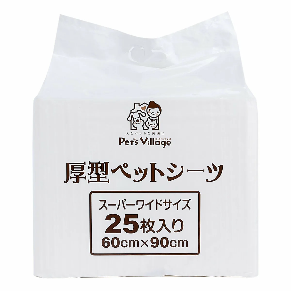 PETS VILLAGE 日本加厚尿墊 三尺(90x60cm) - 25枚