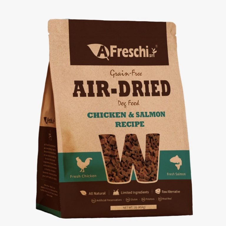 A Freschi srl 狗糧 低溫風乾W潔齒糧 雞肉三文魚 1lb