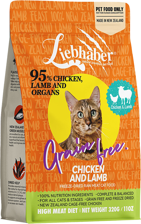 Liebhaber 凍乾貓糧 雞肉+羊肉 320g
