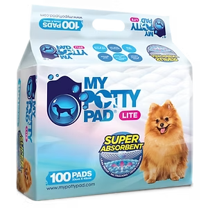 My Potty Pad Lite 經濟裝 殿堂吸寵物尿墊 原味 尺半(33x45cm) 100枚 LMPP100