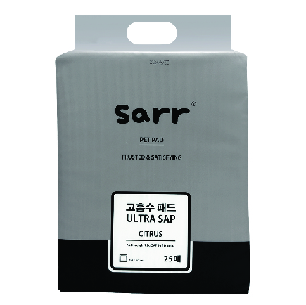 Sarr 日本吸水珠寵物尿墊 三尺(90x60cm) - 25枚 (灰)