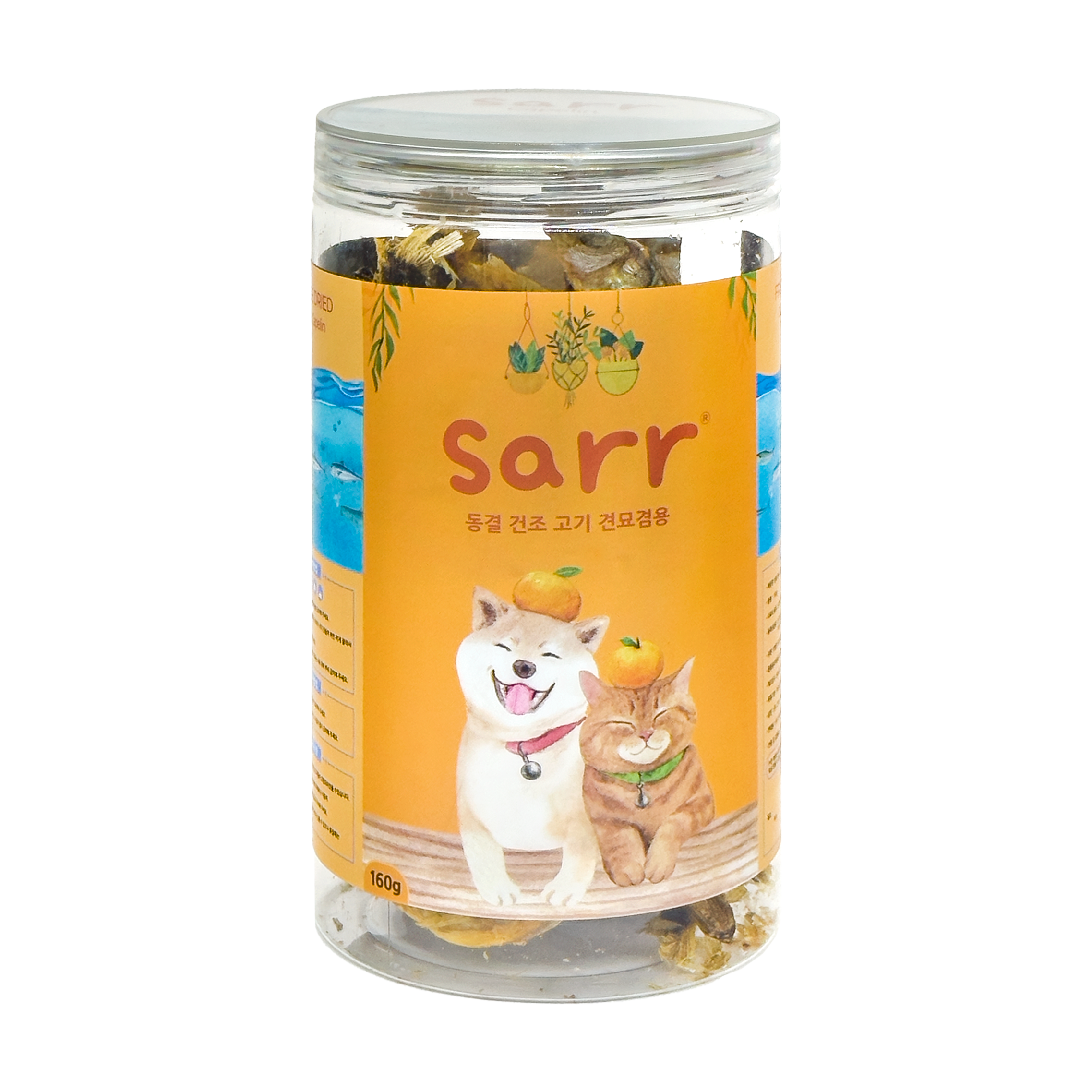 Sarr 貓狗脫水凍乾小食 多春魚 160g