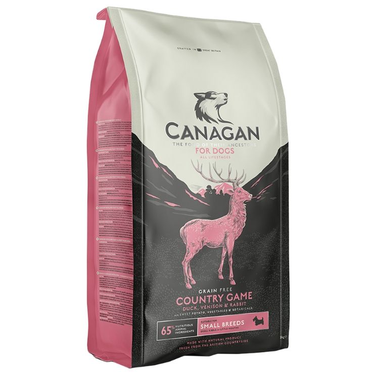 Canagan 原之選 無穀物狗糧 田園野味 鴨鹿兔肉配方 細粒 (粉紅) 6kg