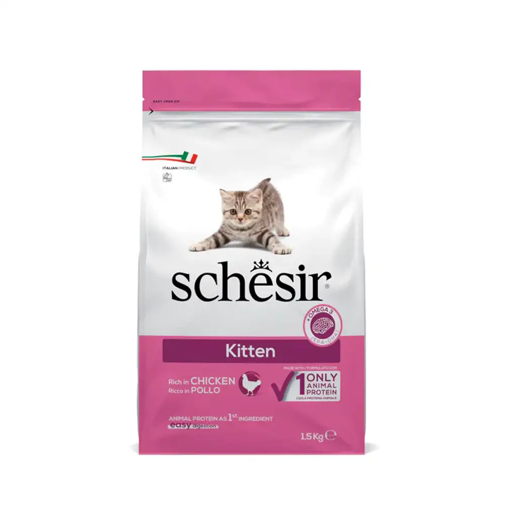 Schesir 貓糧 天然幼貓糧 雞肉味 1.5kg
