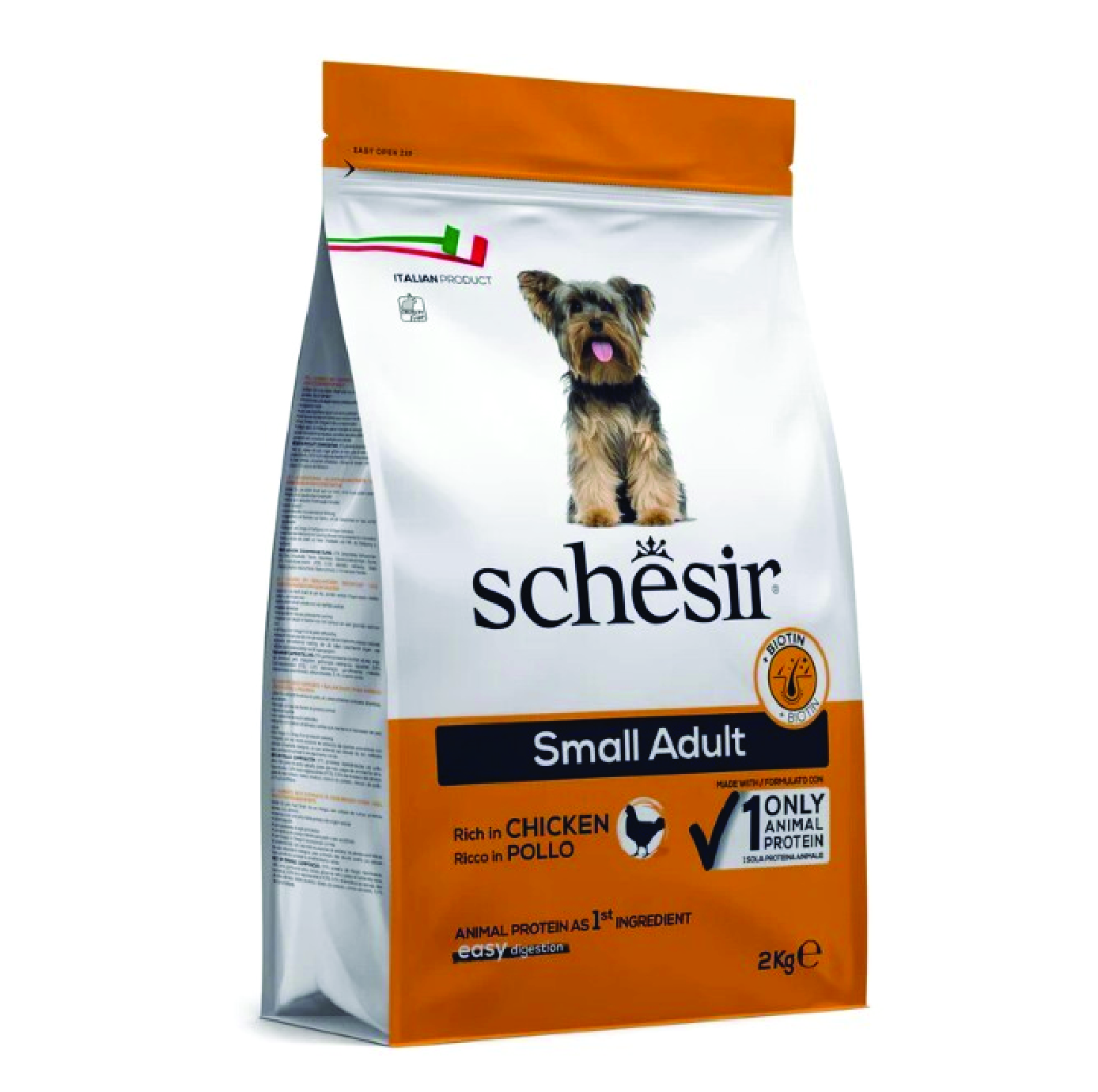 Schesir 狗糧 天然小型成犬糧 雞肉 2kg
