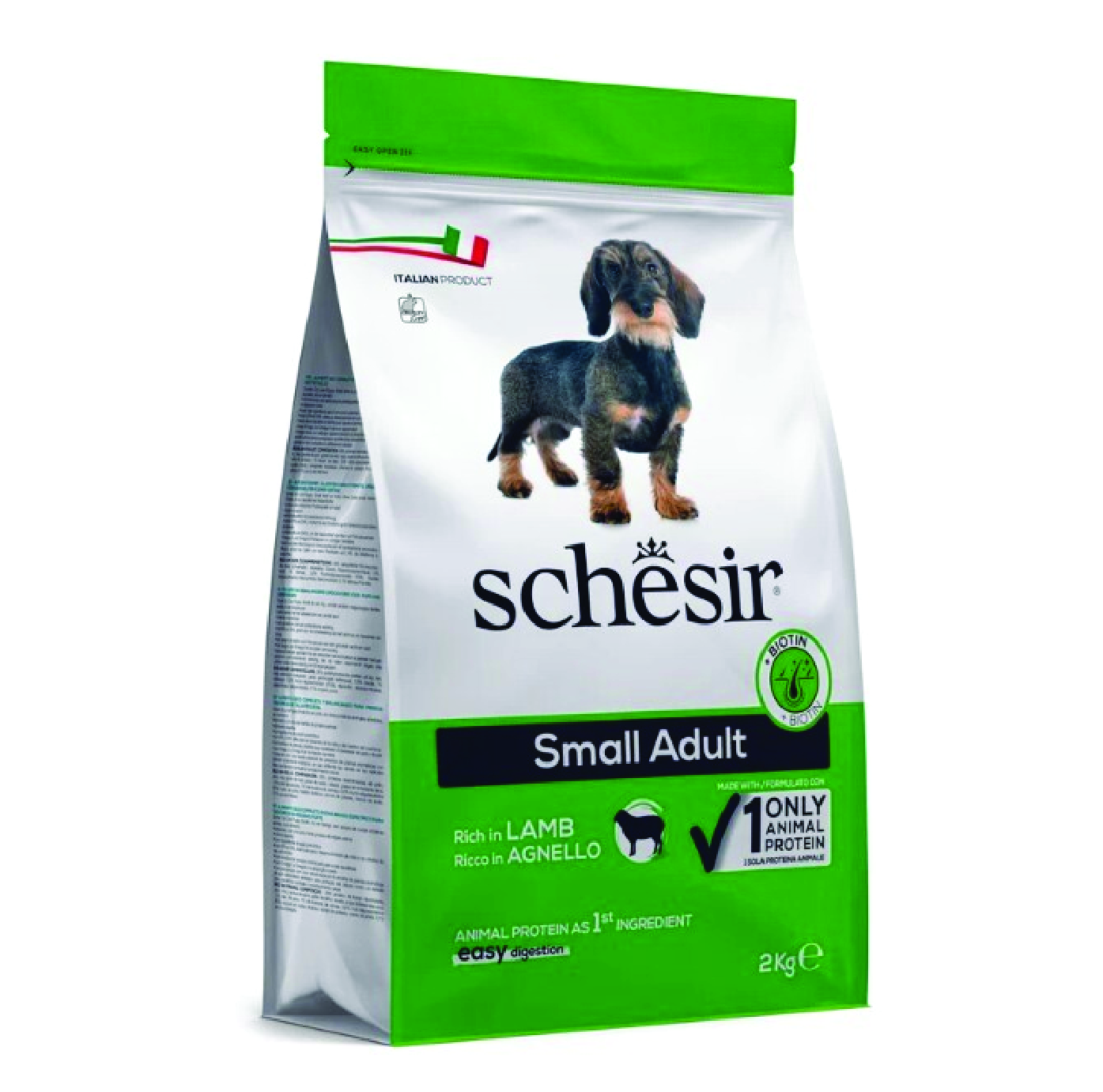 Schesir 狗糧 天然小型成犬糧 羊肉 2kg