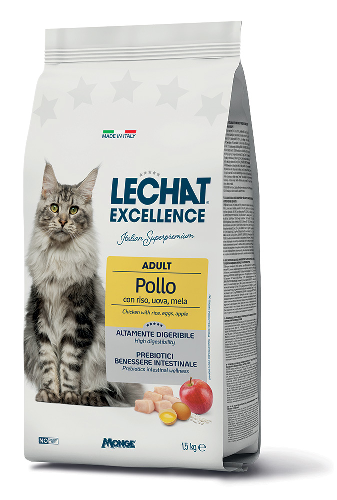 Lechat Excellence 貓糧 成貓健體配方 雞肉蘋果 1.5kg