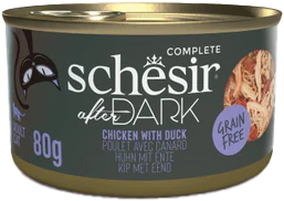 Schesir 貓罐頭(主食) After Dark 湯煮系列 無穀物雞肉鴨肉(肉絲) 80g