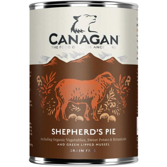 Canagan 原之選 無穀物狗罐頭 羊肉配方 400g (橙)