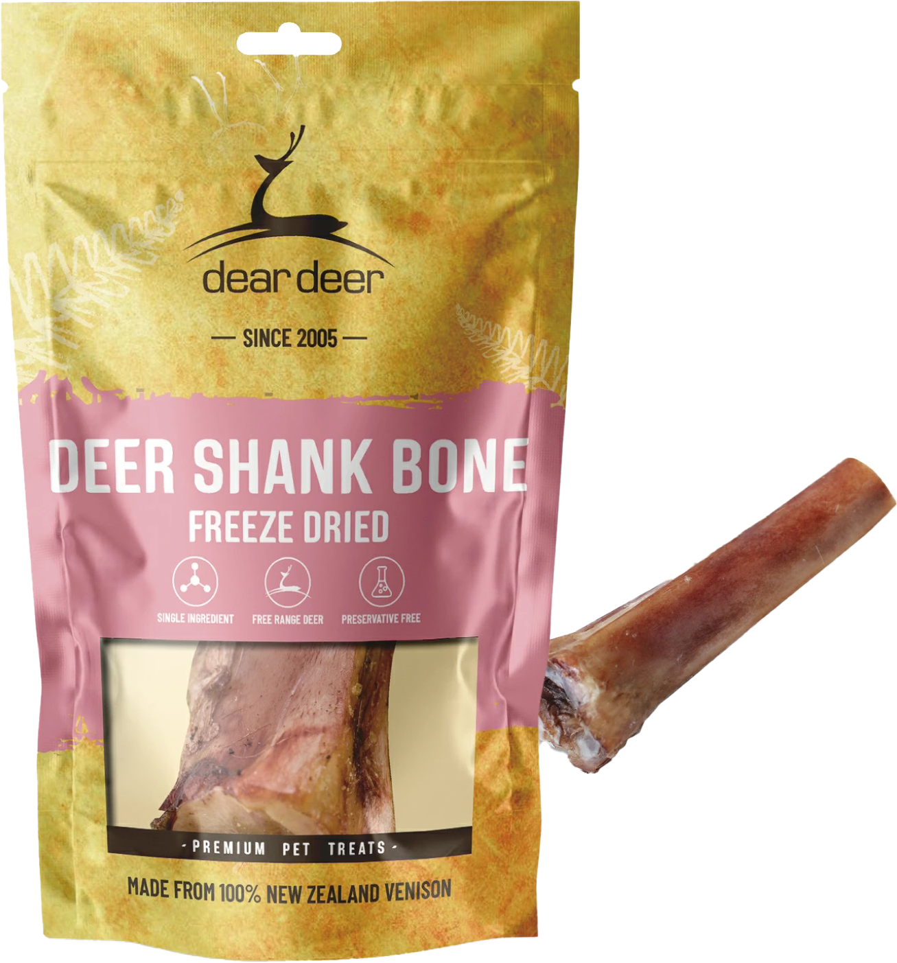 dear deer 狗小食 Shank Bone 鹿小腿骨 (約14cm)