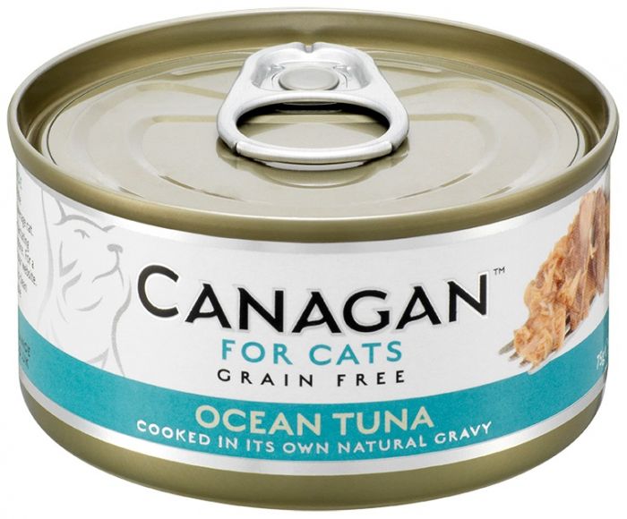 Canagan 原之選 貓罐頭 吞拿魚配方 75g (天藍)