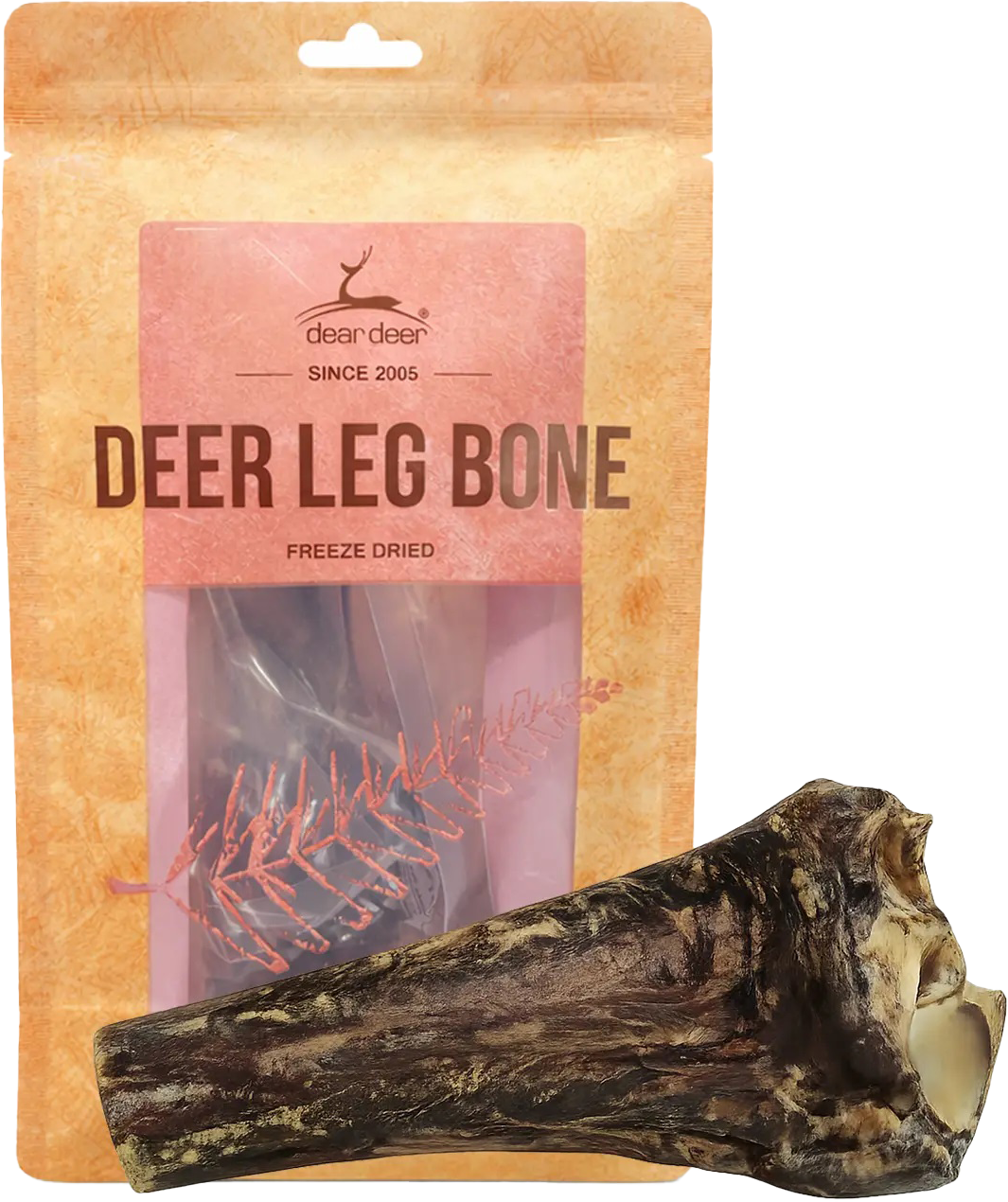 dear deer 狗小食 Leg Bone 鹿肉骨 (約16cm)