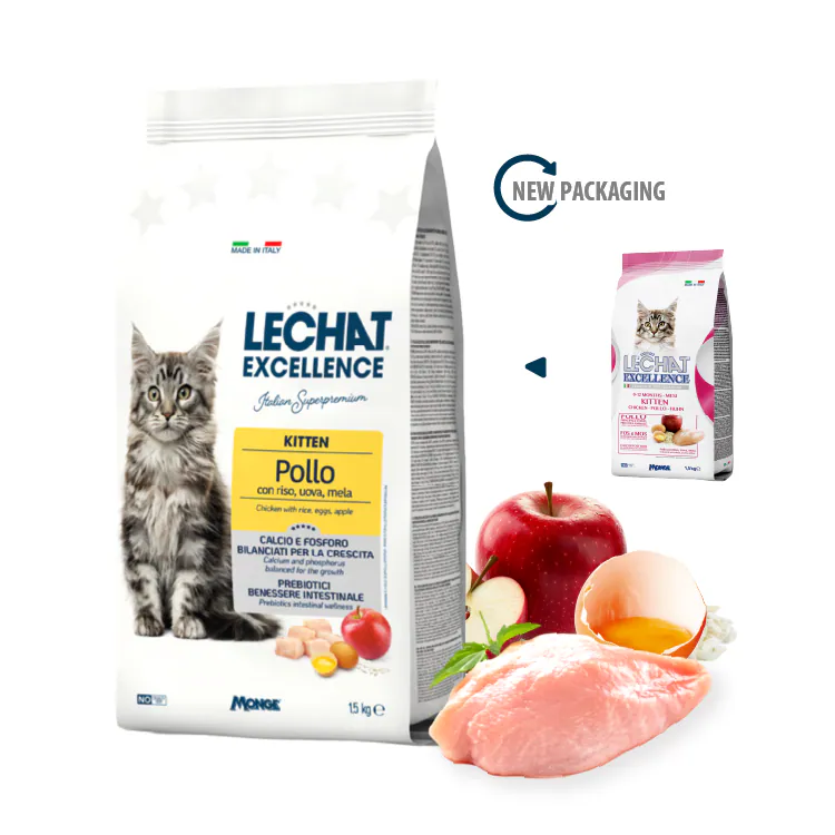 Lechat Excellence 貓糧 幼貓助長配方 雞肉蘋果 1.5kg