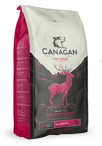 Canagan 原之選 無穀物狗糧 田園野味 鴨鹿兔肉配方 標準粒 (桃紅) 12kg