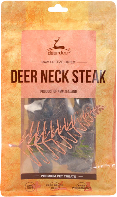 dear deer 狗小食 Neck Steak 鹿頸扒 100g