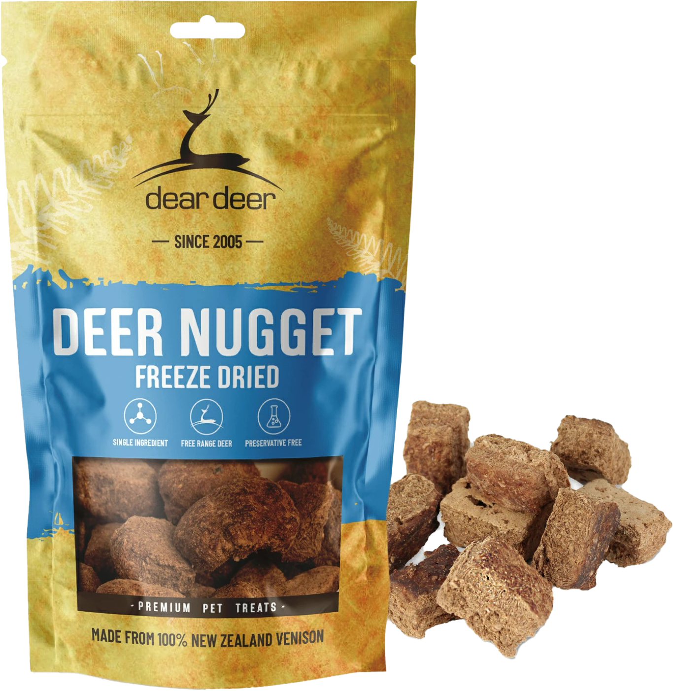 dear deer 狗小食 Nugget 鹿脆脆 80g