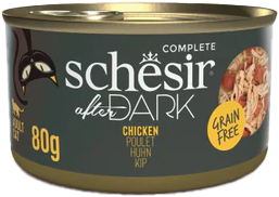 Schesir 貓罐頭(主食) After Dark 湯煮系列 無穀物雞肉(肉絲) 80g