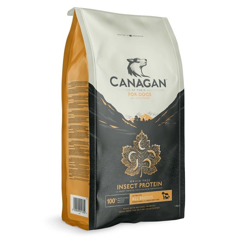 Canagan 原之選 無穀物狗糧 蟲蟲蛋白配方 5kg (淺啡)