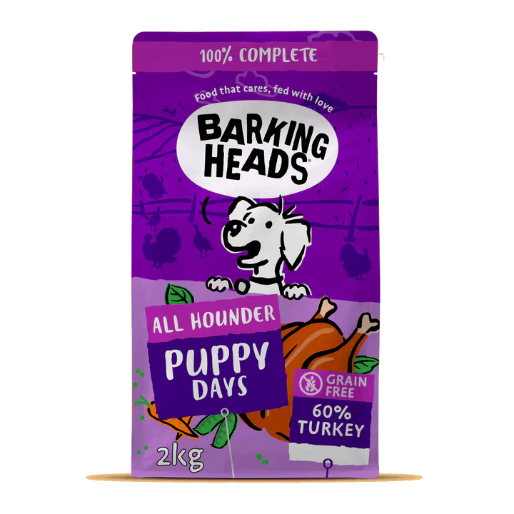 Barking Heads 無穀物狗糧 幼犬 火雞肉 6kg