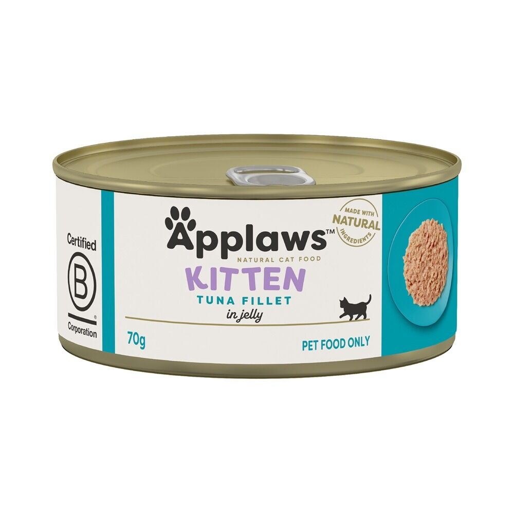 Applaws 貓罐頭 果凍系列 幼貓 吞拿魚 70g (粉藍)